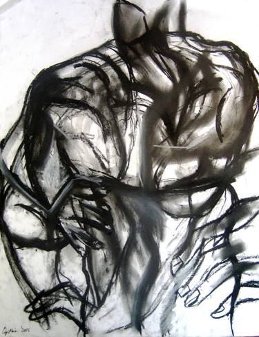 Print of Expressionism Body Drawings by Cynthia RUFFIN-SIMON