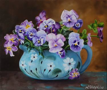 Original Realism Botanic Paintings by Natalia Shaykina