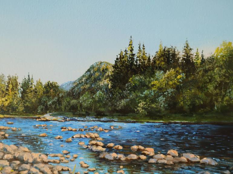 Original Realism Landscape Painting by Natalia Shaykina