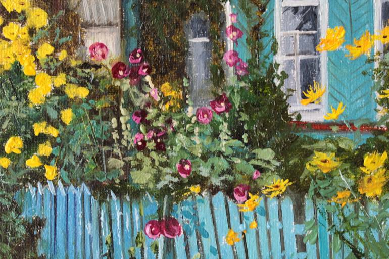 Original Contemporary Rural Life Painting by Natalia Shaykina