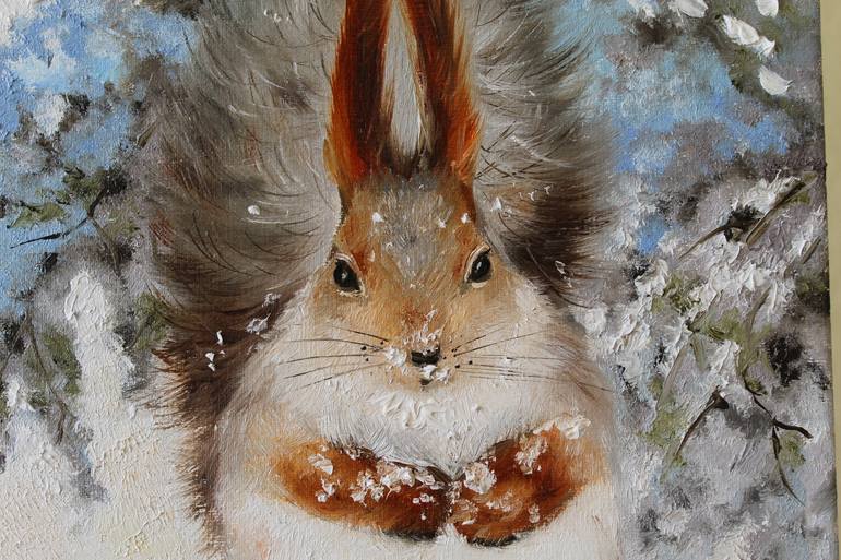 Original Animal Painting by Natalia Shaykina