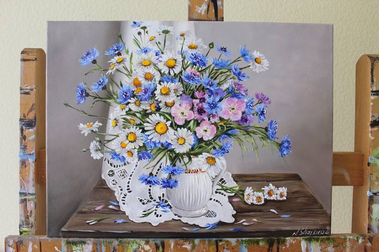 Original Still Life Painting by Natalia Shaykina