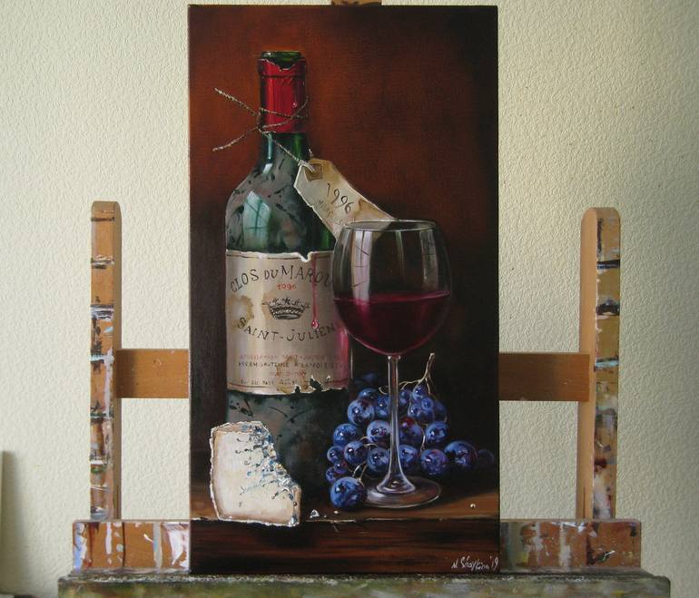 Original Photorealism Food & Drink Painting by Natalia Shaykina