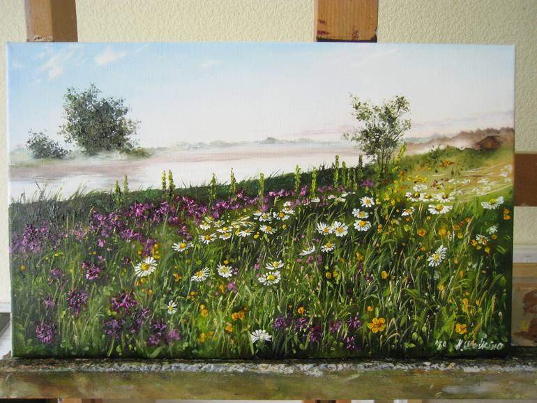 Original Contemporary Landscape Painting by Natalia Shaykina