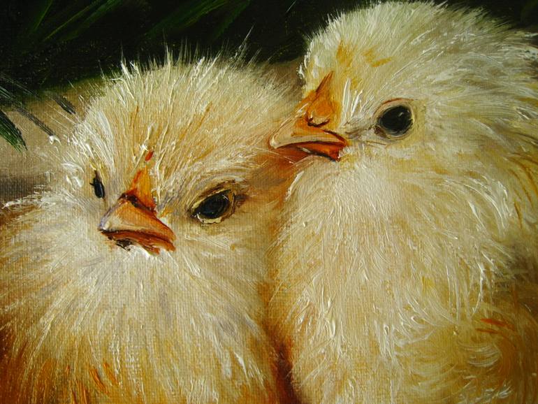 Original Contemporary Animal Painting by Natalia Shaykina