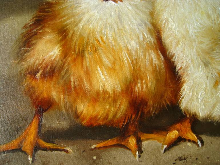 Original Contemporary Animal Painting by Natalia Shaykina