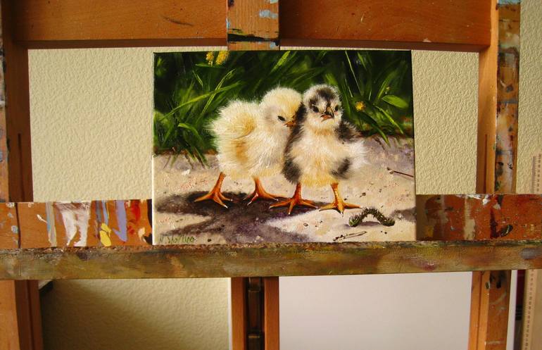 Original Animal Painting by Natalia Shaykina