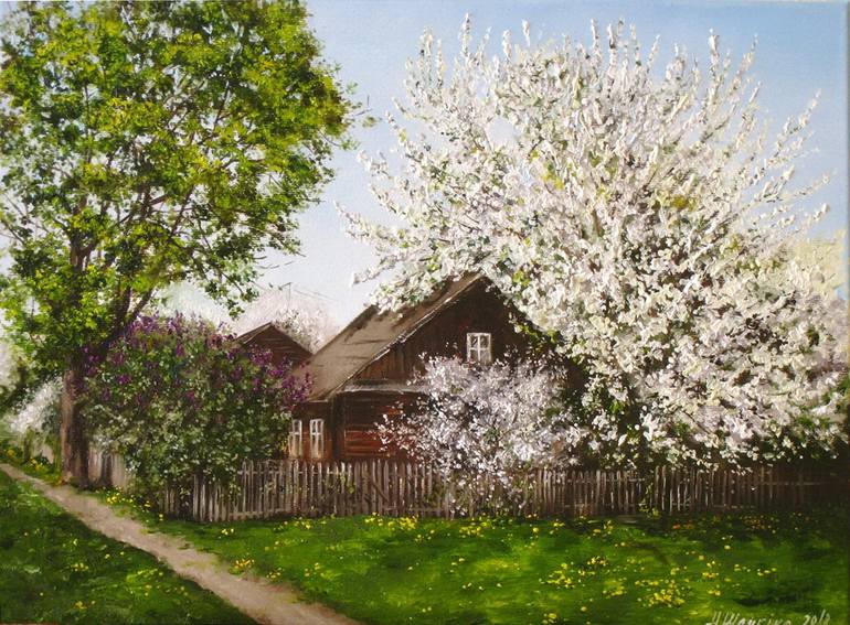 Original Contemporary Landscape Paintings by Natalia Shaykina