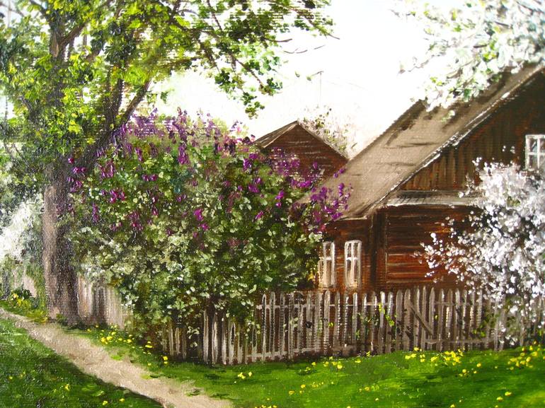 Original Contemporary Landscape Painting by Natalia Shaykina