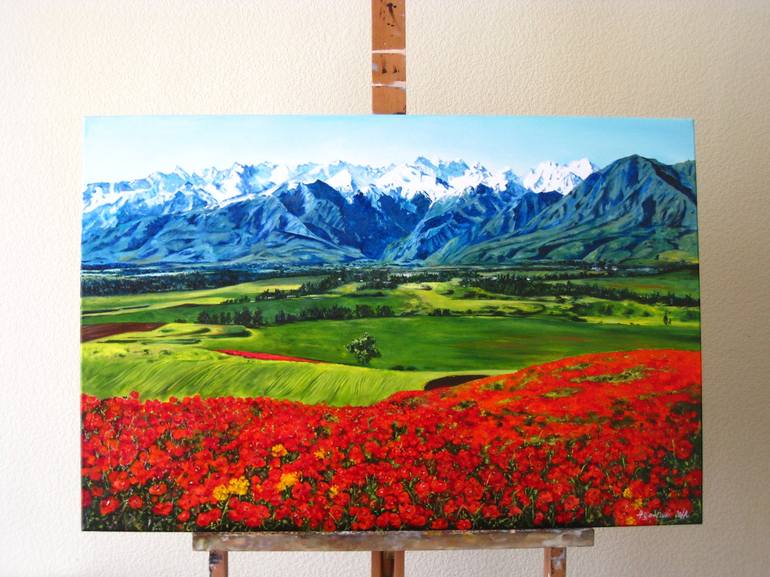 Original Realism Landscape Painting by Natalia Shaykina