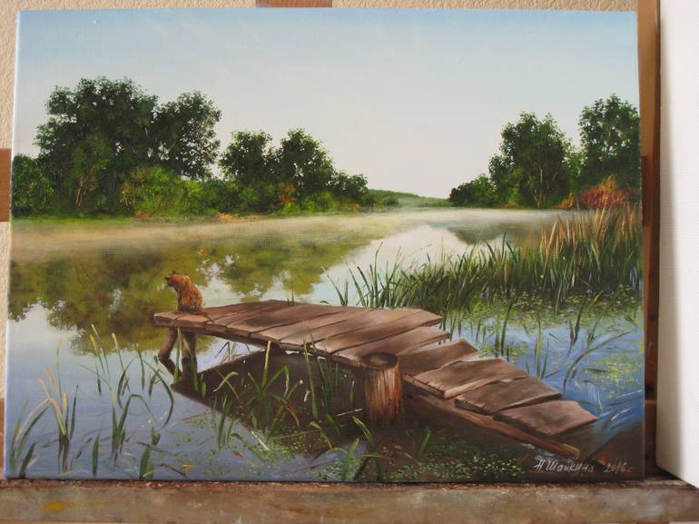 Original Landscape Painting by Natalia Shaykina