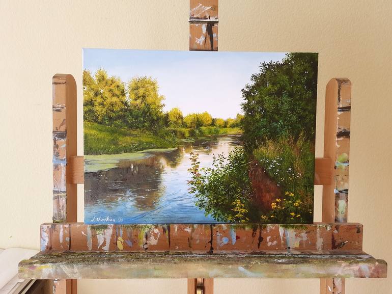 Original Contemporary Landscape Painting by Natalia Shaykina