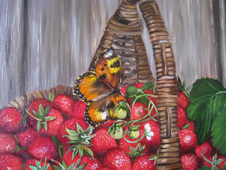 Original Contemporary Food & Drink Painting by Natalia Shaykina