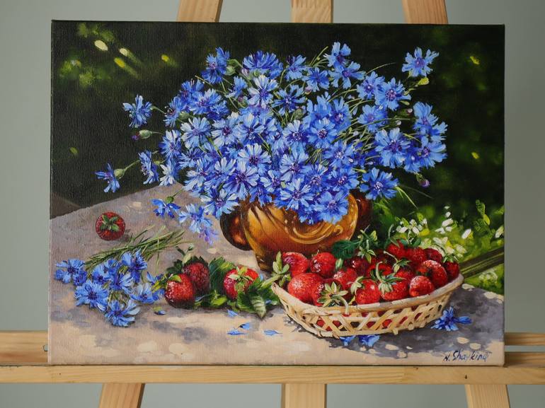 Original Still Life Painting by Natalia Shaykina