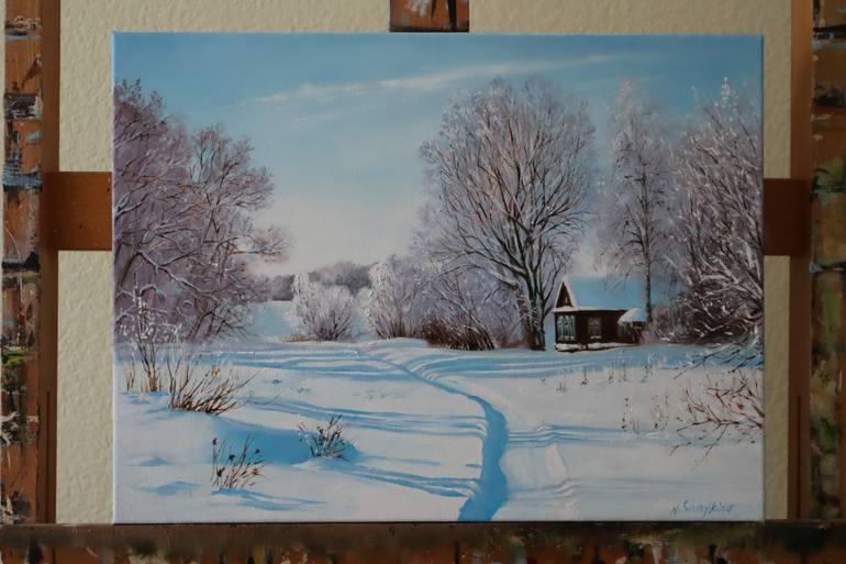 Original Contemporary Landscape Painting by Natalia Shaykina