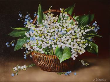 Original Realism Floral Paintings by Natalia Shaykina