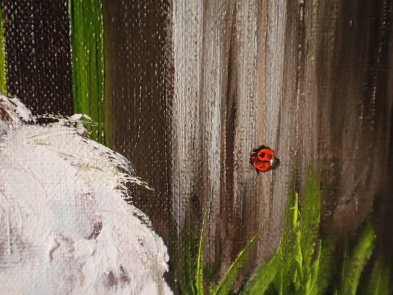 Original Impressionism Animal Painting by Natalia Shaykina