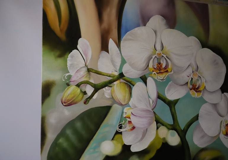 Original Realism Floral Painting by Natalia Shaykina