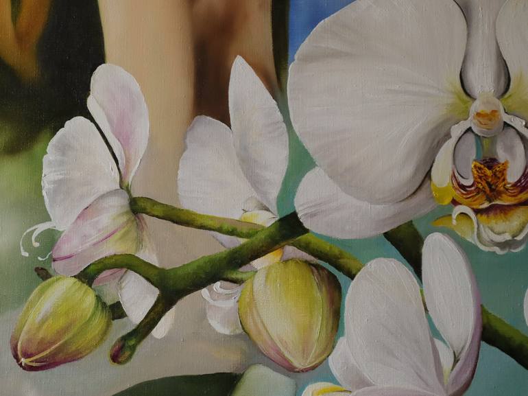 Original Realism Floral Painting by Natalia Shaykina