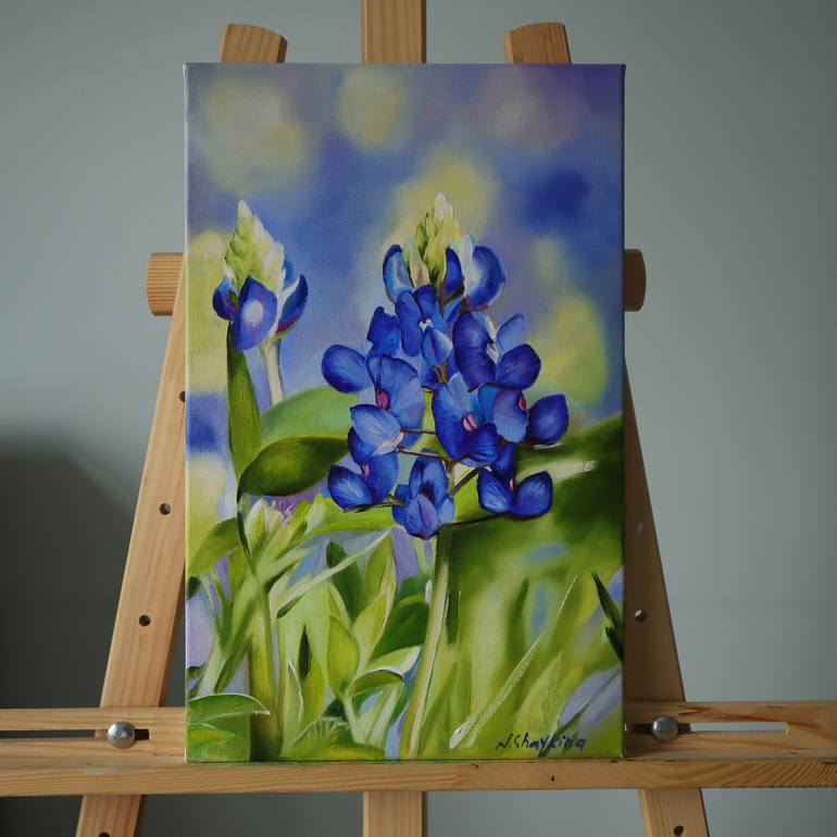 Original Impressionism Landscape Painting by Natalia Shaykina