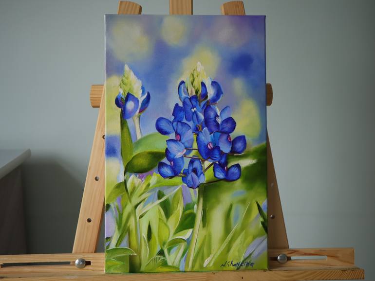 Original Impressionism Landscape Painting by Natalia Shaykina