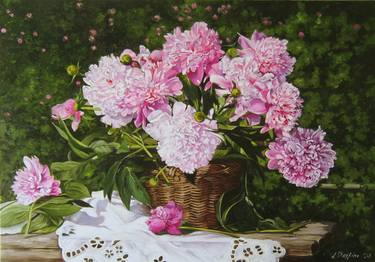 Original Impressionism Floral Paintings by Natalia Shaykina
