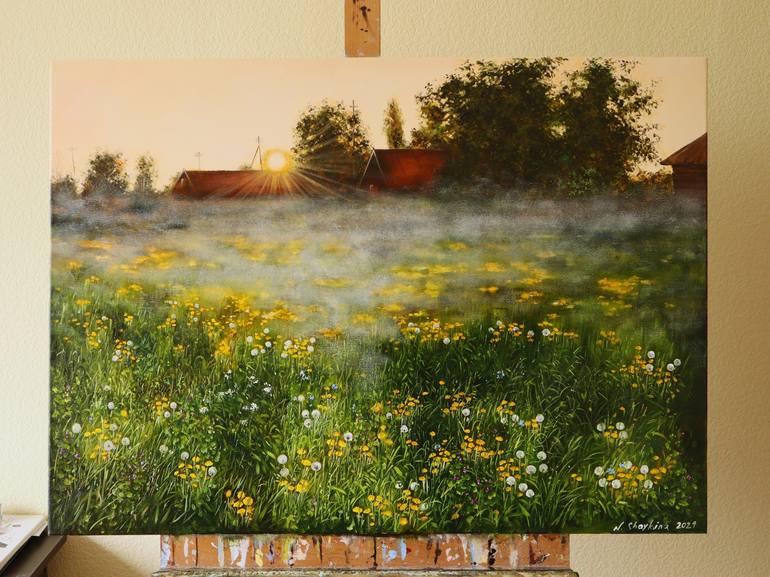 Original Landscape Painting by Natalia Shaykina