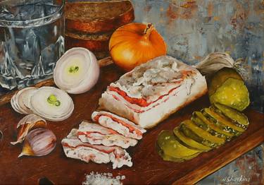 Original Realism Food & Drink Paintings by Natalia Shaykina