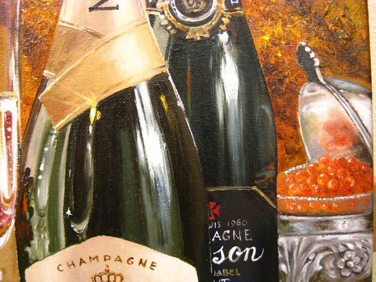 Original Contemporary Food & Drink Painting by Natalia Shaykina