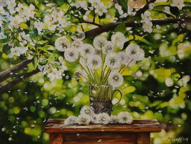 Original Realism Botanic Paintings by Natalia Shaykina