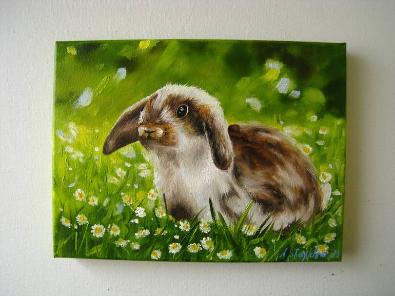 Original Contemporary Animal Painting by Natalia Shaykina