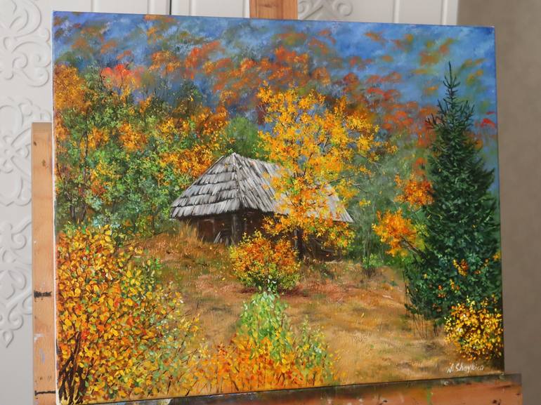 Original Realism Landscape Painting by Natalia Shaykina