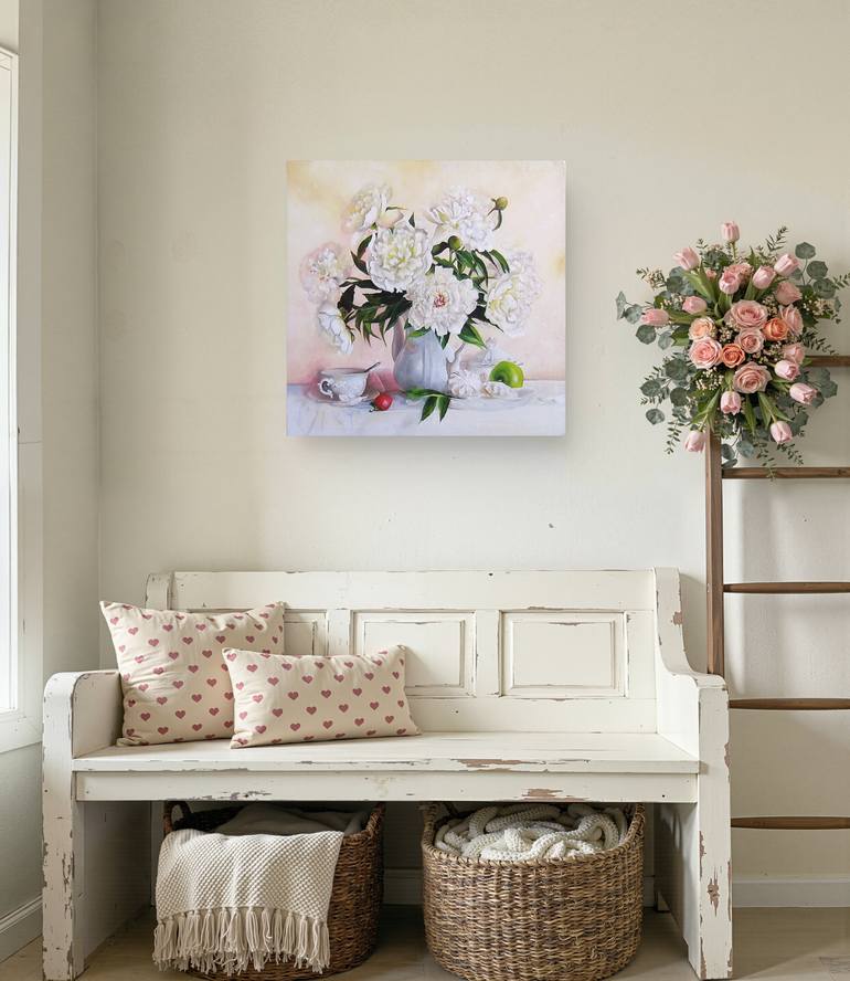 Original Impressionism Still Life Painting by Natalia Shaykina