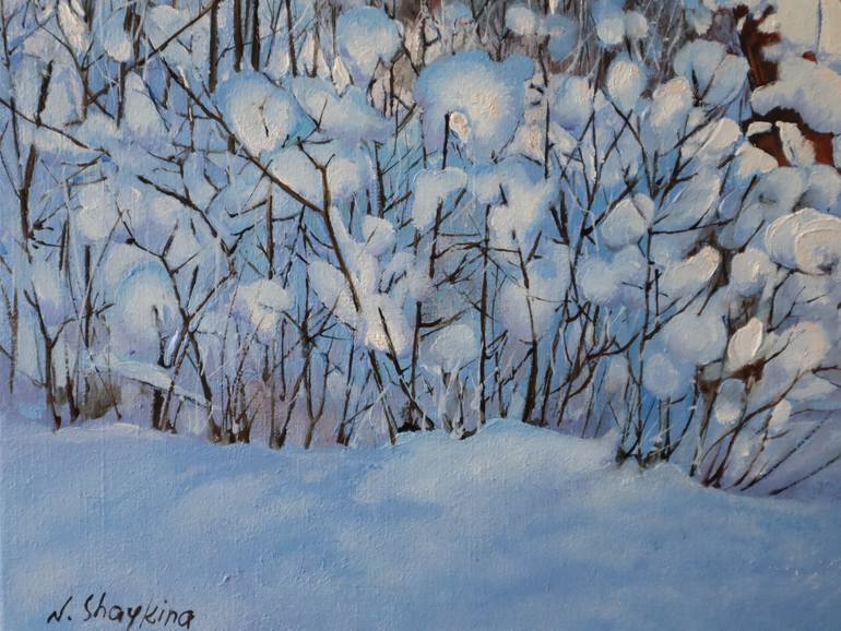 Original Contemporary Landscape Painting by Natalia Shaykina