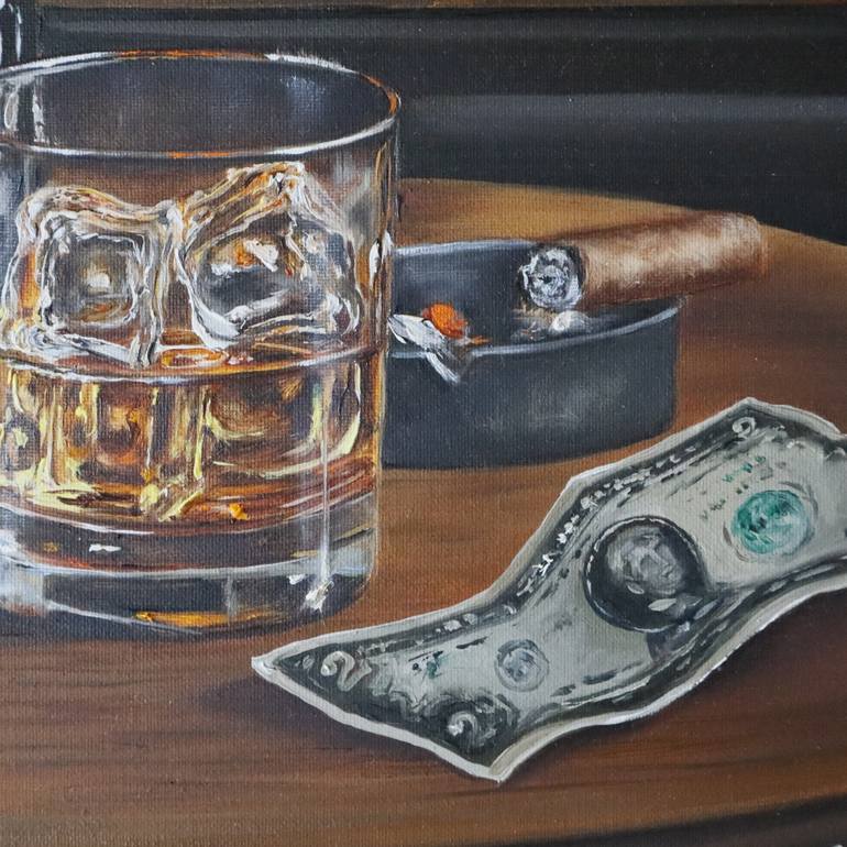 Original Contemporary Food & Drink Painting by Natalia Shaykina