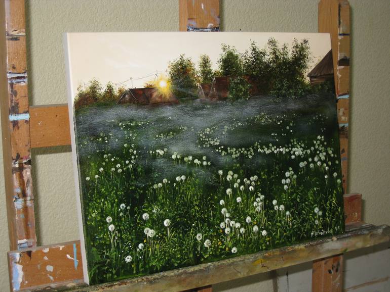 Original Contemporary Landscape Painting by Natalia Shaykina