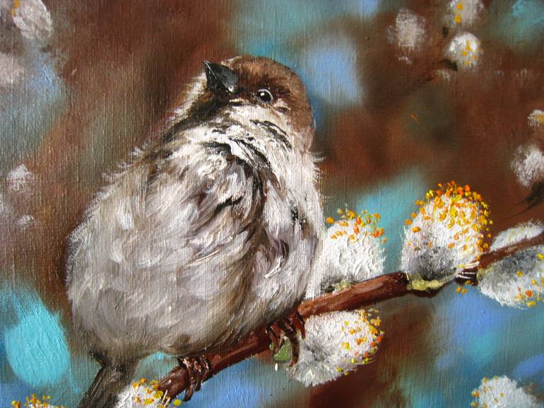 Original Contemporary Animal Painting by Natalia Shaykina