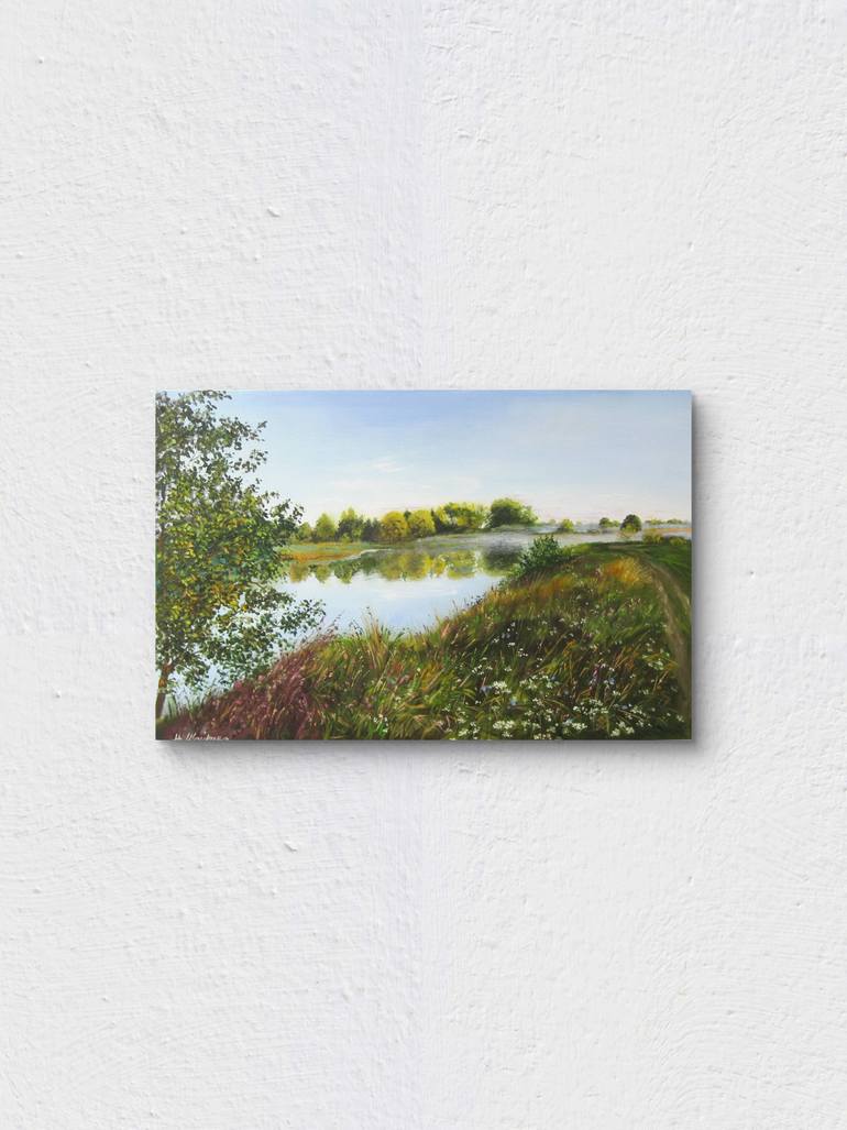 Original Impressionism Landscape Painting by Natalia Shaykina