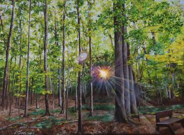 Original Contemporary Landscape Painting by Natalia Shaykina