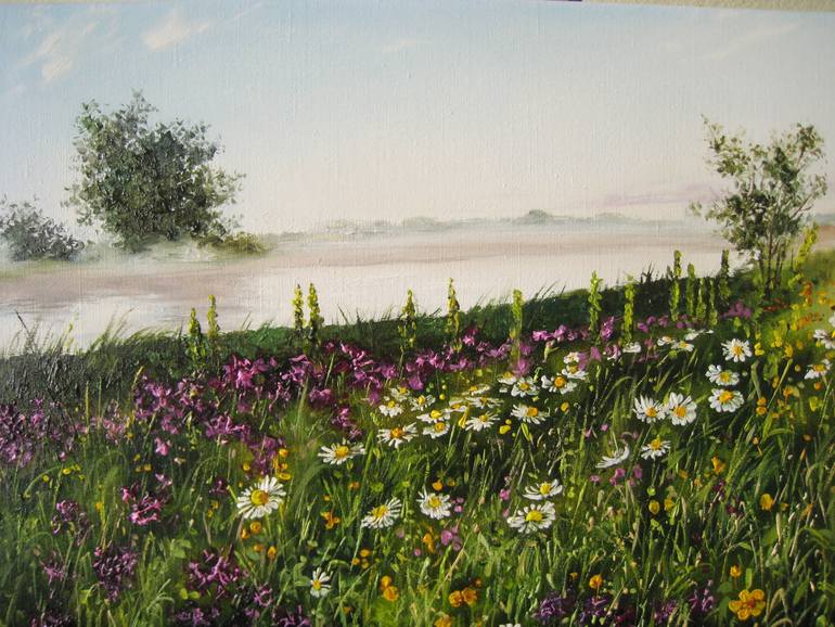 Original Contemporary Landscape Painting by Natalia Shaykina