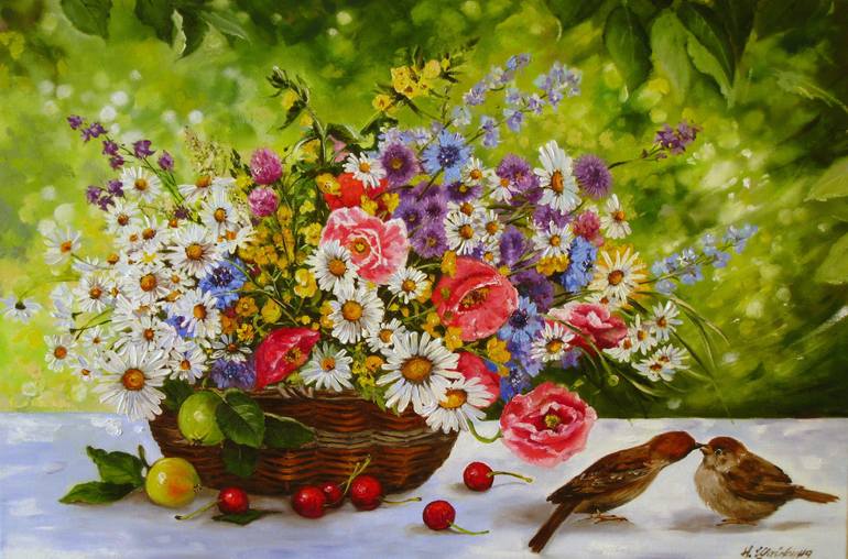Original  Painting by natalia shaykina