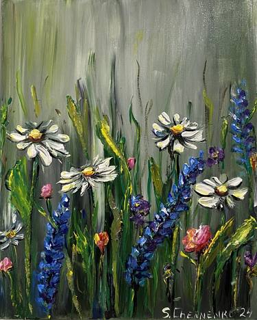 Original Impressionism Floral Paintings by Svitlana Chernenko