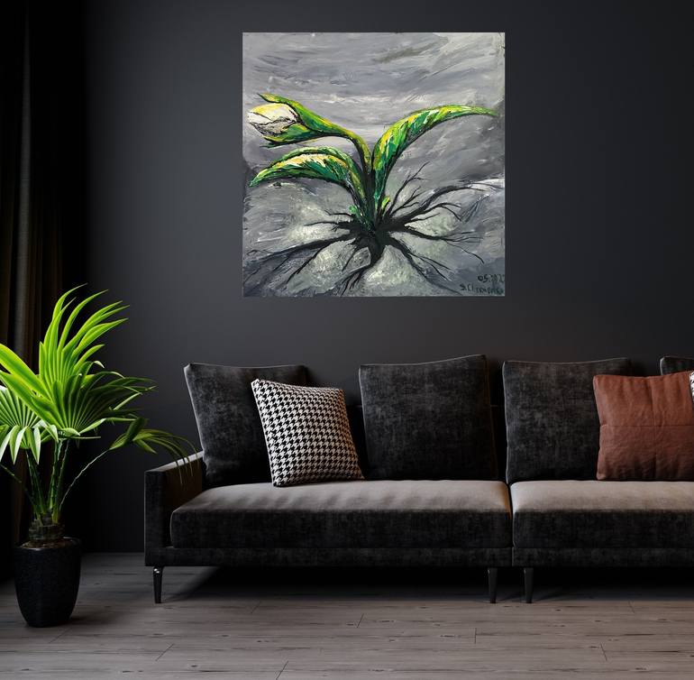 Original Botanic Painting by Svitlana Chernenko