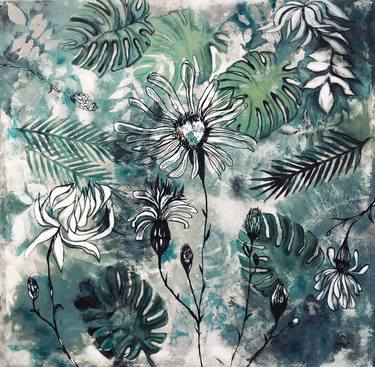 Original Floral Paintings by Melanie Maquinay