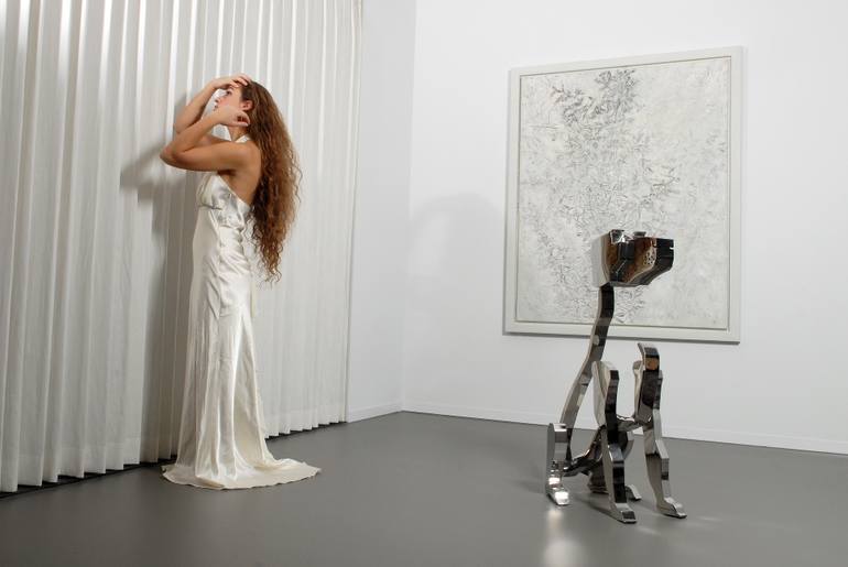 Original Abstract Expressionism Animal Sculpture by Bart Somers