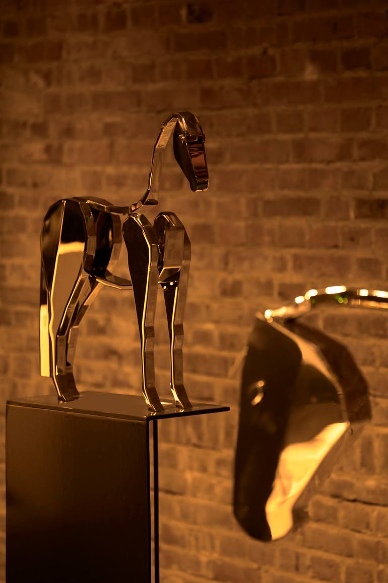Original Abstract Expressionism Animal Sculpture by Bart Somers