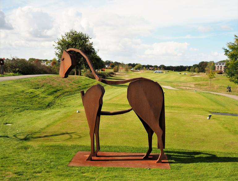 Original Figurative Animal Sculpture by Bart Somers