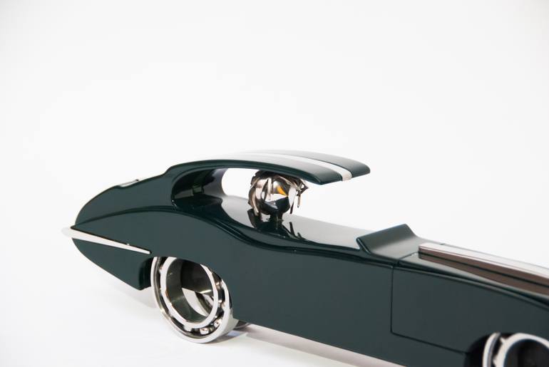 Original Abstract Car Sculpture by Bart Somers