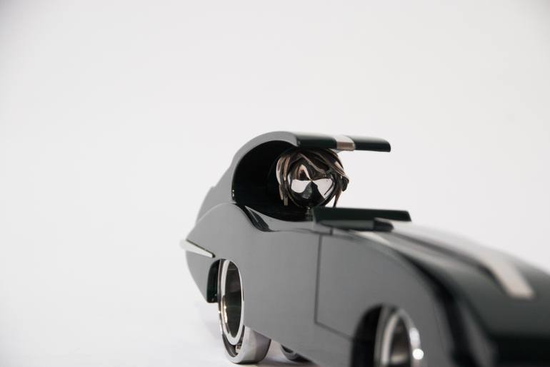 Original Abstract Car Sculpture by Bart Somers