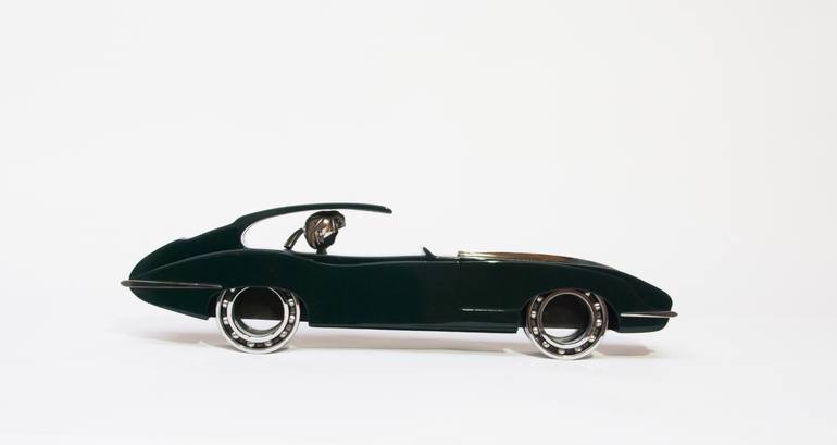 Original Abstract Car Sculpture by Bart Somers